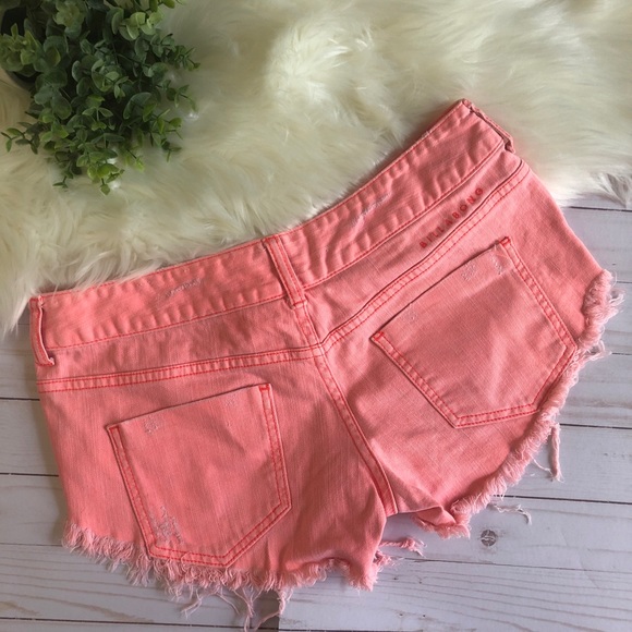Billabong Coral Laneway Fringe Shorts - Picture 4 of 7